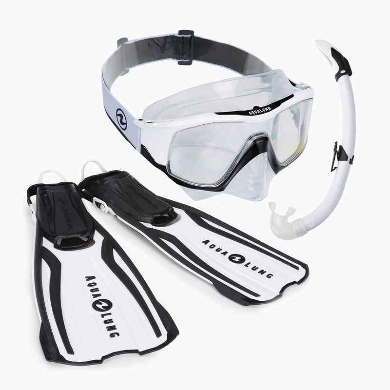 Aqualung Vita Snorkelling Set fehér és fekete SR3990901