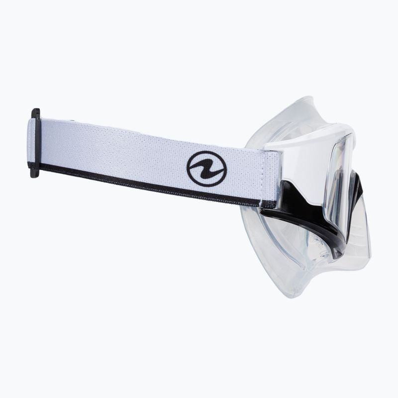 Aqualung Vita Snorkelling Set fehér és fekete SR3990901 4