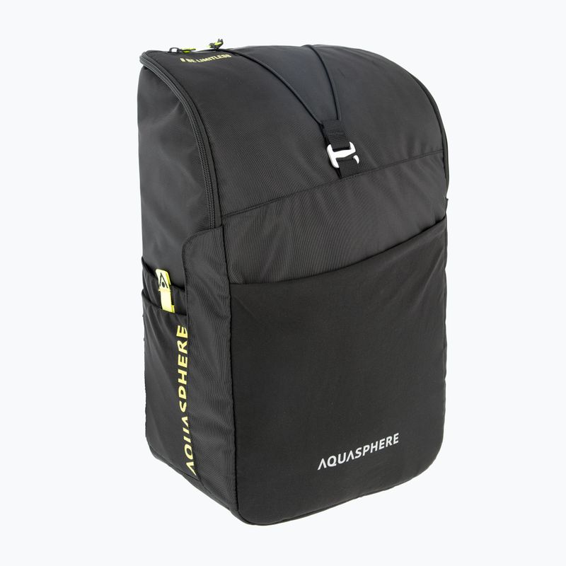 AquaSphere Transition 35 l fekete/világossárga hátizsák 5