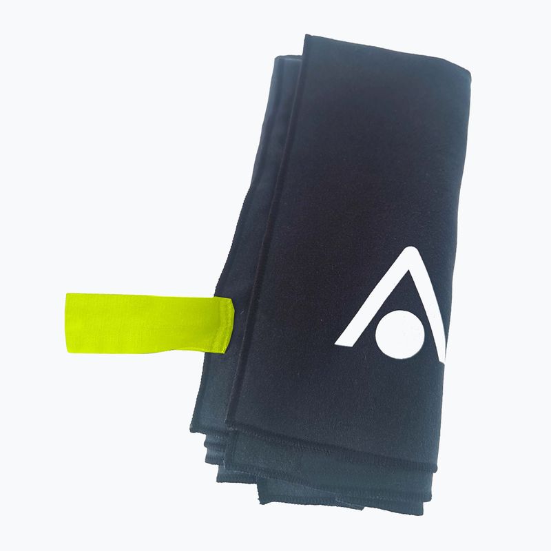 törölköző  Aquasphere Micro Towel black/whitie 2