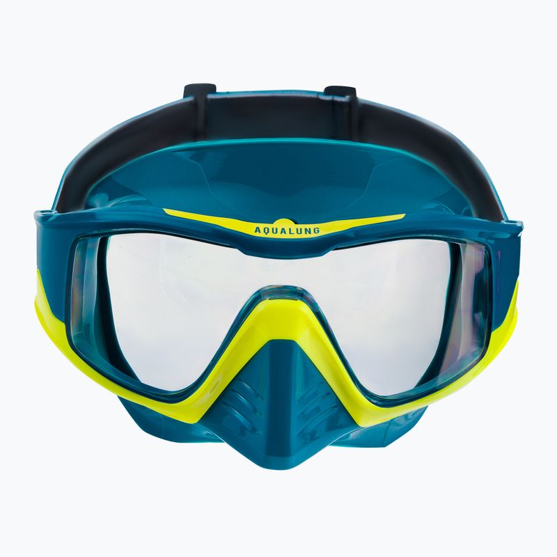 Aqualung Vita benzin/sárga búvármaszk MS5529807LC 2