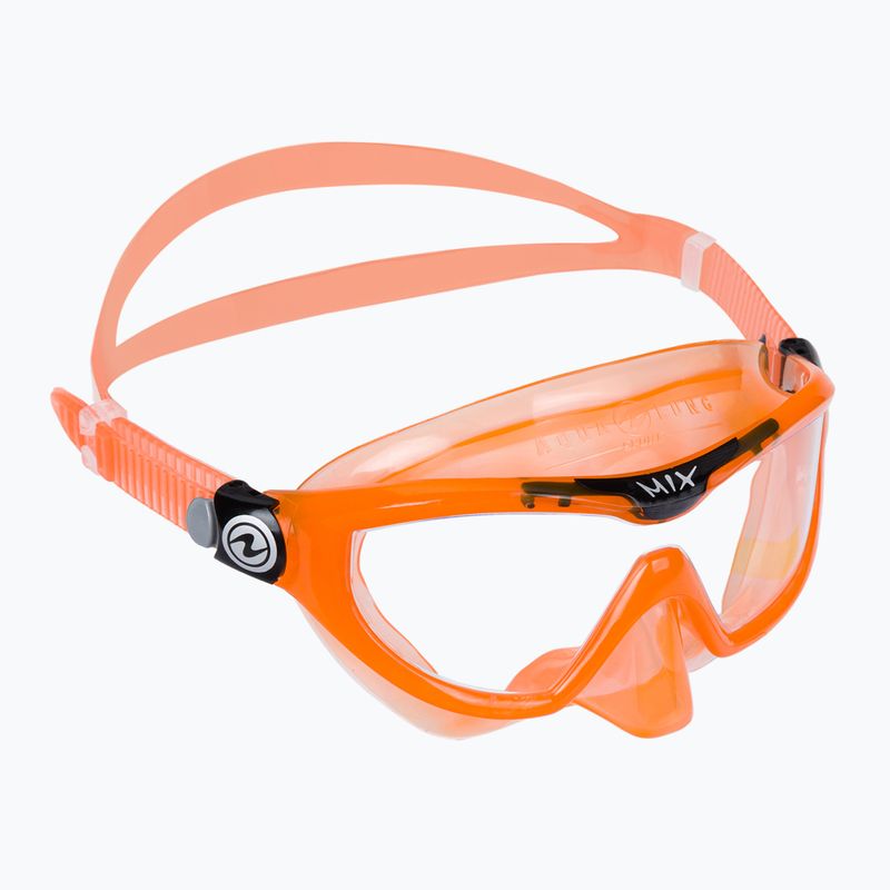 Aqualung Mix narancssárga/fekete gyermek búvármaszk MS5560801S