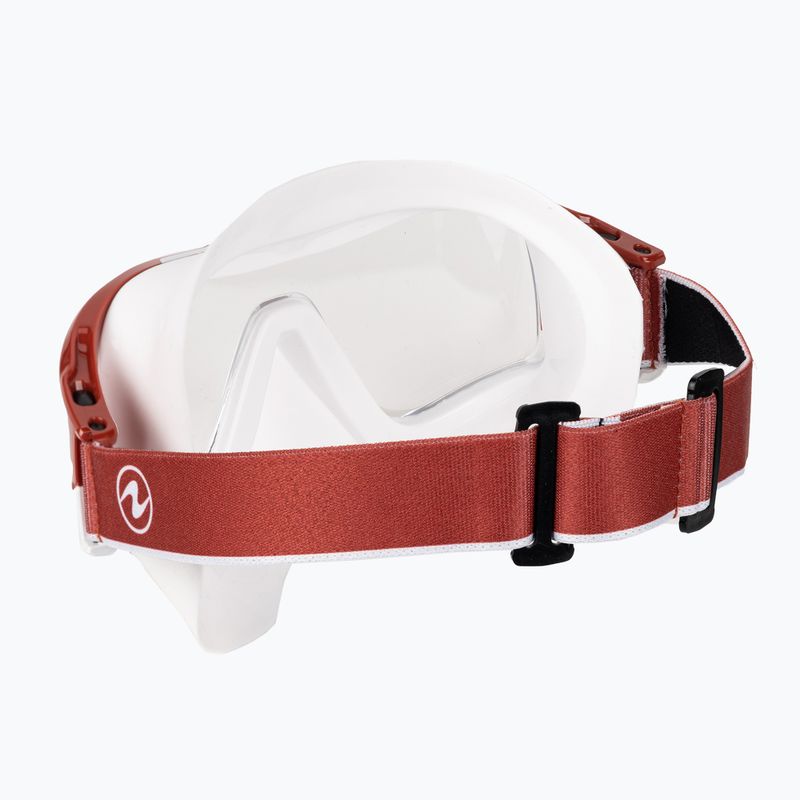 Aqualung Vita Vita fehér/tégla búvármaszk MS5520963LCL 4