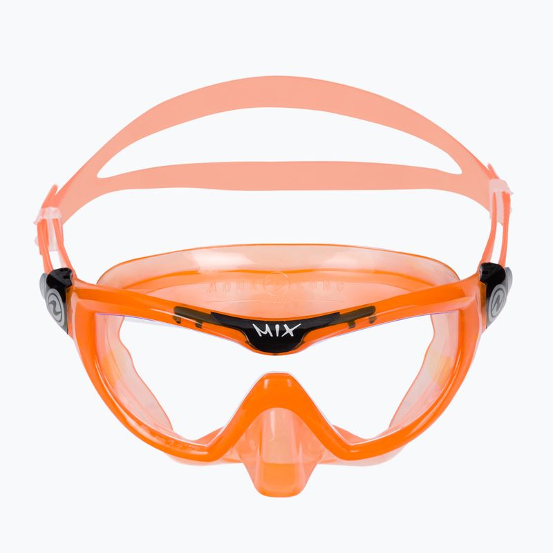 Aqualung Mix gyermek snorkel készlet maszk + snorkel narancssárga SC4250801S 3