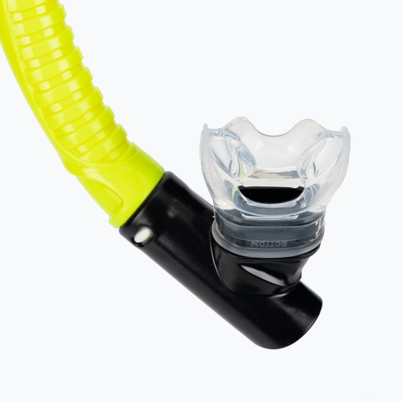 Aqualung Vita Combo Snorkelling szett maszk + búvármaszk kék/sárga SC4269807 9