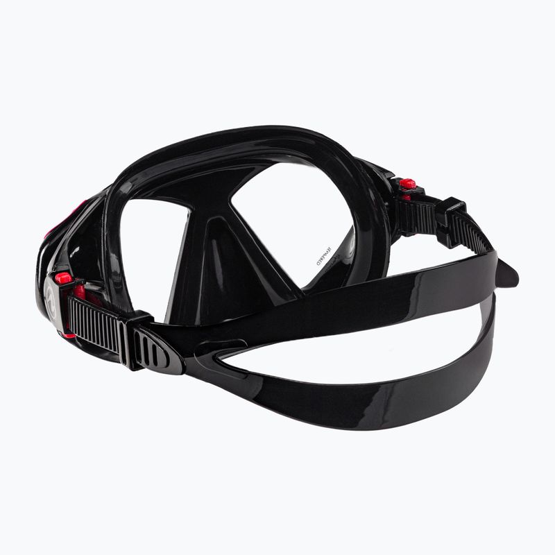 Aqualung Hawkeye búvármaszk fekete/rózsaszín MS5570102 4