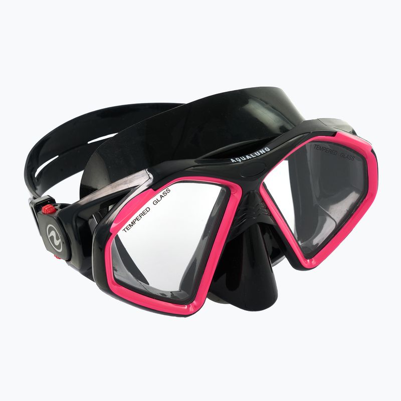 Aqualung Hawkeye búvármaszk fekete/rózsaszín MS5570102 6