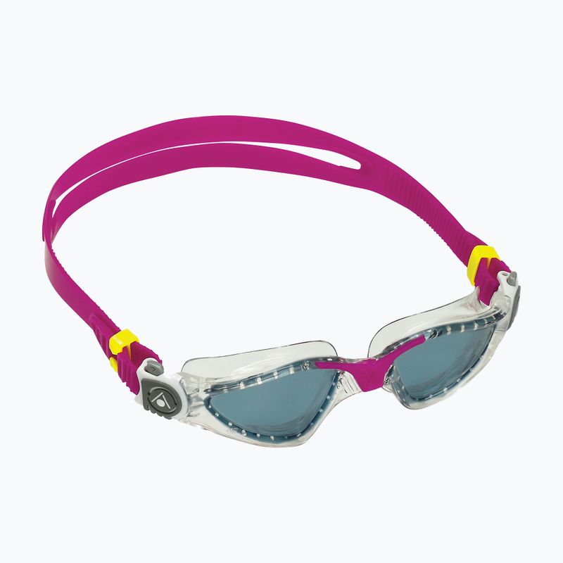 Aquasphere Kayenne Compact átlátszó / málna gyermek úszószemüveg EP3150016LD 6