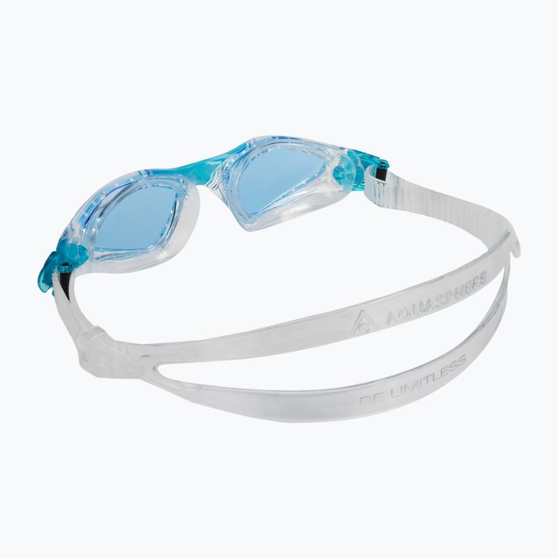 Aquasphere Kayenne átlátszó / türkiz gyermek úszószemüveg EP3190043LB 4