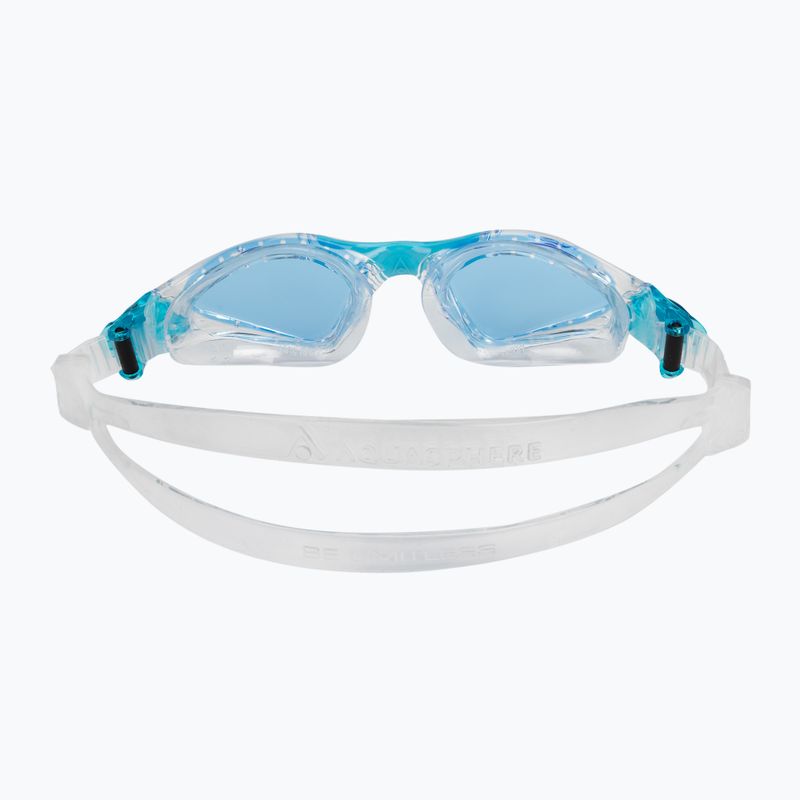 Aquasphere Kayenne átlátszó / türkiz gyermek úszószemüveg EP3190043LB 5