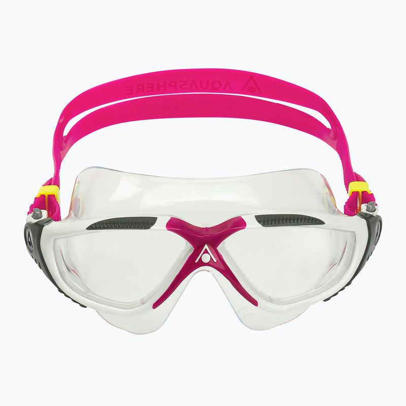 Úszómaszk Aquasphere Vista white/raspberry/lenses clear 3