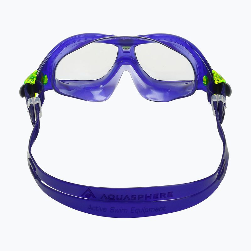 Aquasphere Seal Kid 2 piros/lila/lila/lime gyermek úszó maszk 4