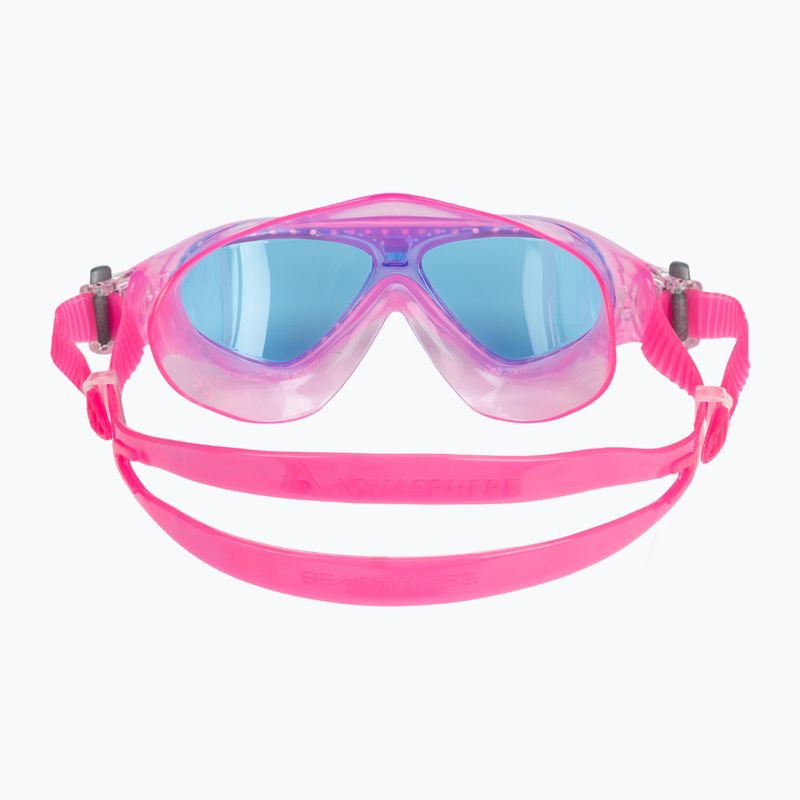 Aquasphere Vista gyermek úszómaszk rózsaszín/fehér/kék MS5630209LB 5