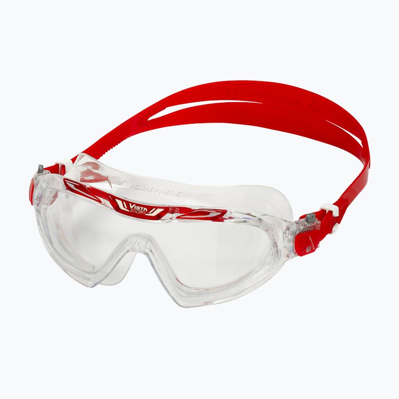 Aquasphere Vista XP átlátszó/piros úszómaszk 2