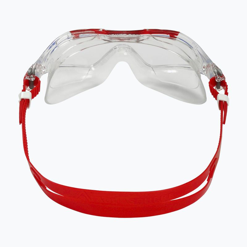 Aquasphere Vista XP átlátszó/piros úszómaszk 4
