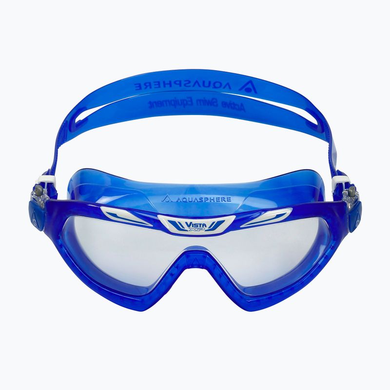 Aquasphere Vista XP kék/fehér/tiszta úszómaszk 2