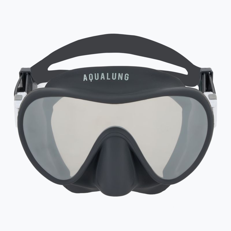 Aqualung Combo Nabul snorkel maszk + snorkel ezüst/tükör készlet 3