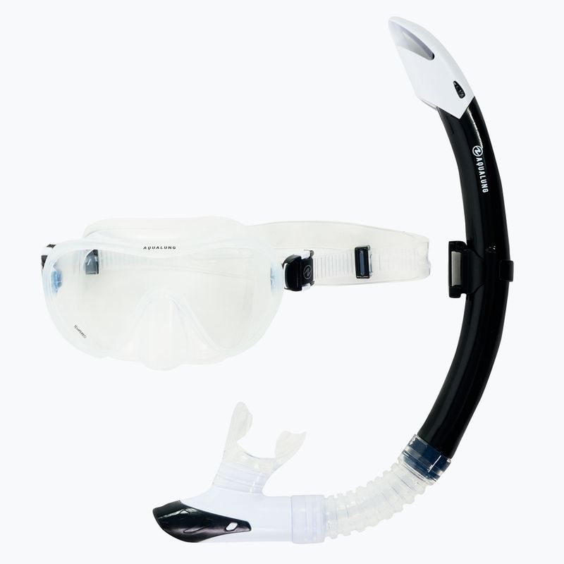 Aqualung Combo Nabul snorkel maszk + snorkel ezüst/tükör készlet