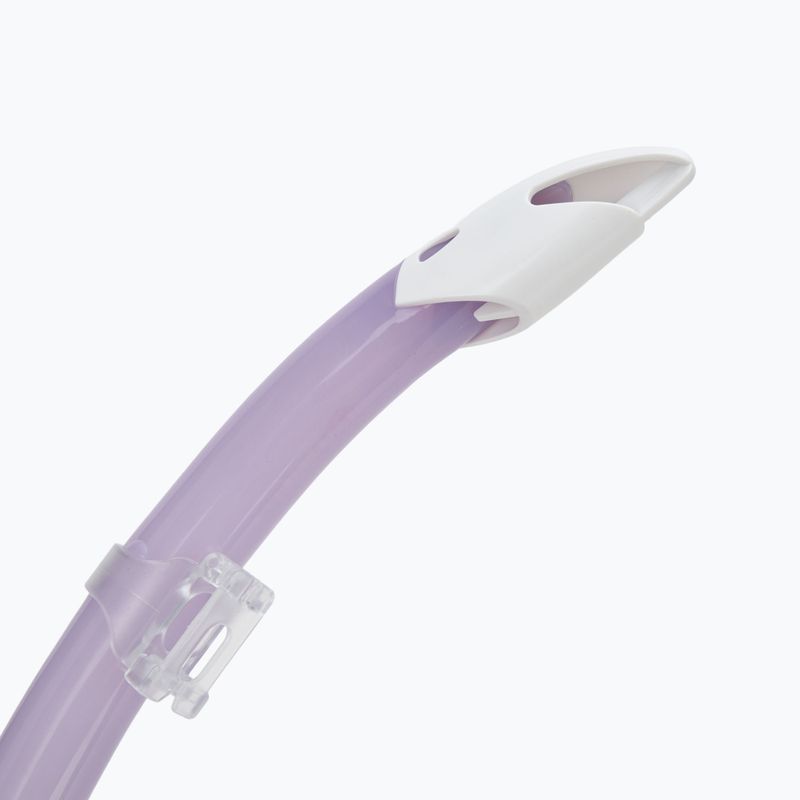 Snorkeling készlet Aqualung Nabul maszk + pipa + uszony translucid purple 8