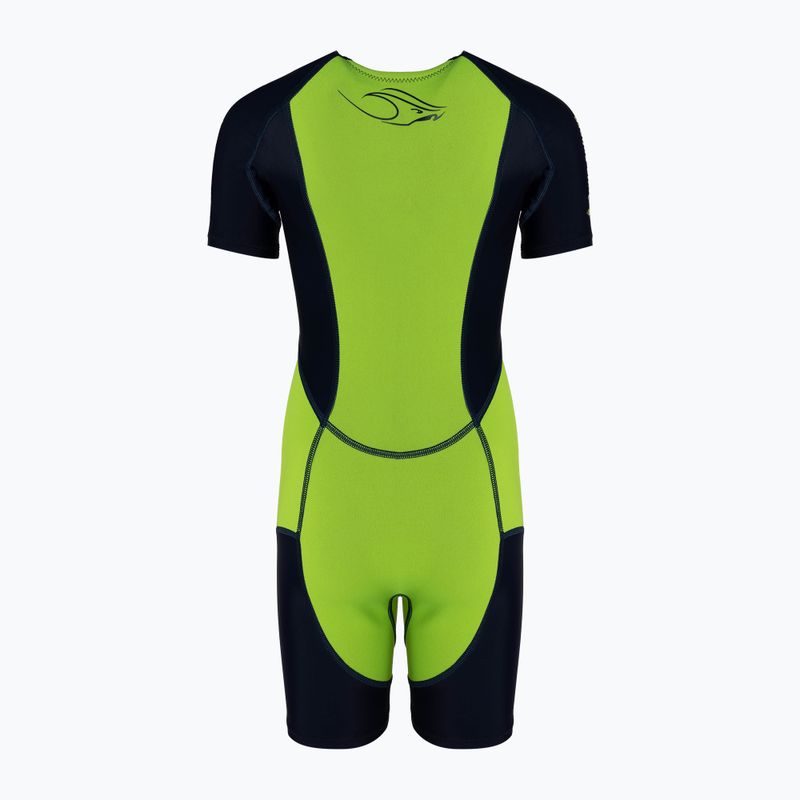 Gyerek neoprén ruha Aquasphere Stingray HP bright green/navy blue 3