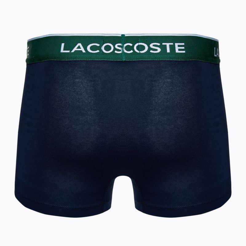 Lacoste boxeralsó 5H3401 3 pár tengerészkék/zöld/piros/tengerészkék 5