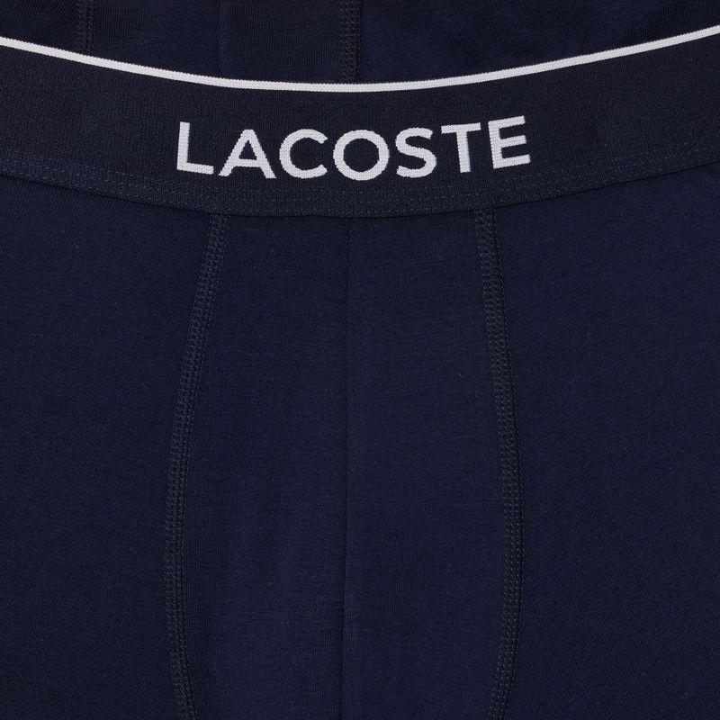 Lacoste boxeralsó 5H3401 3 pár tengerészkék/zöld/piros/tengerészkék 2