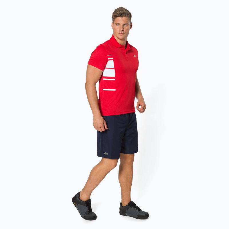Férfi Lacoste póló póló piros DH0866 3