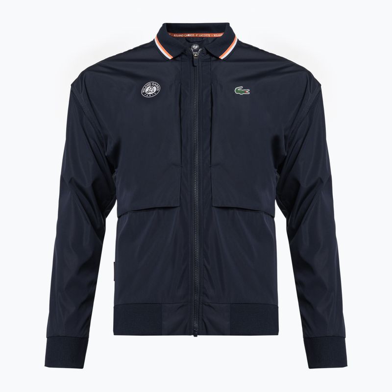 Lacoste férfi teniszdzseki FG7 tengerészkék BH0954