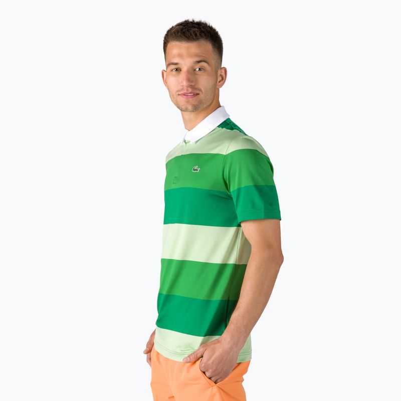 Férfi Lacoste póló póló zöld DH0872 FR9 2