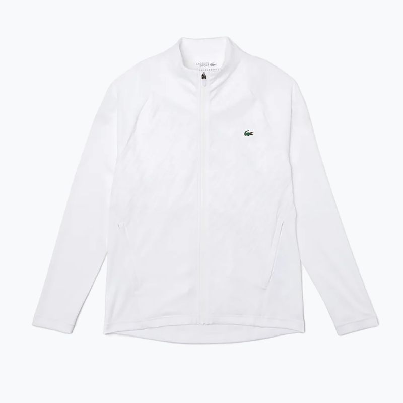 Férfi tenisz pulóver Lacoste 001 fehér SH0863