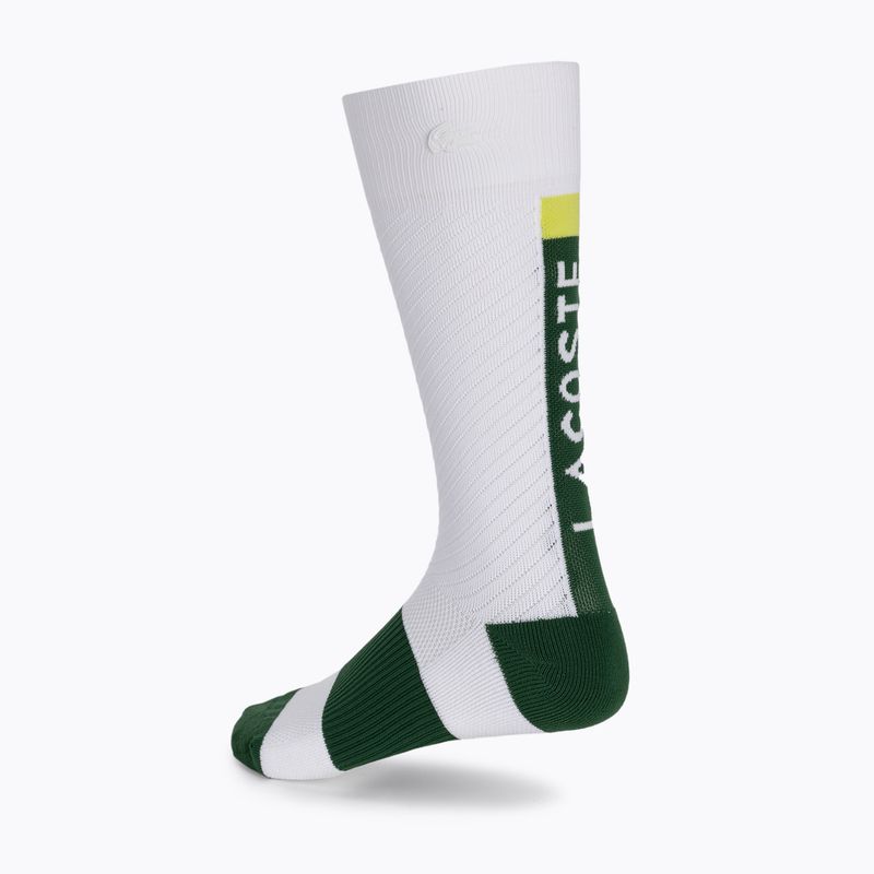 Teniszzokni Lacoste Compression Zones Long fehér RA4181 BFH 2