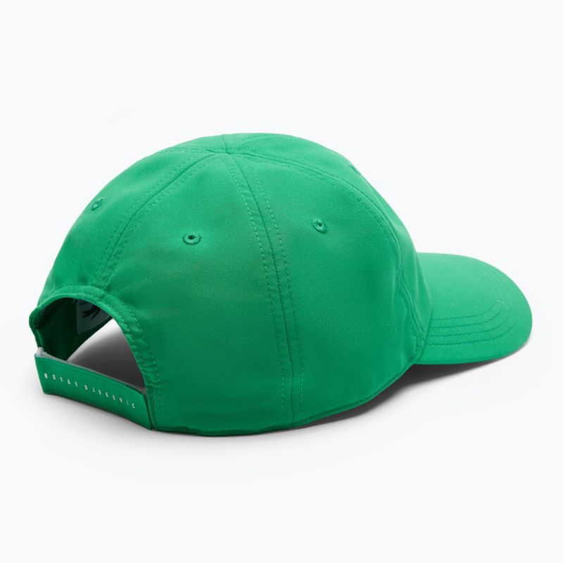 Baseballsapka tenisowa męska Lacoste RK2450 fluorine green/fluorine green 2