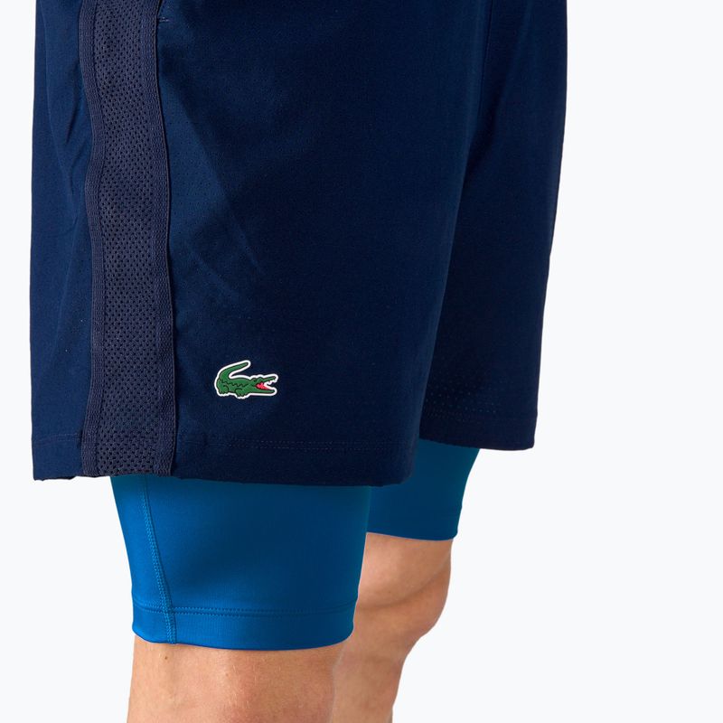 Férfi Lacoste tenisz rövidnadrág tengerészkék AYH GH0965 4