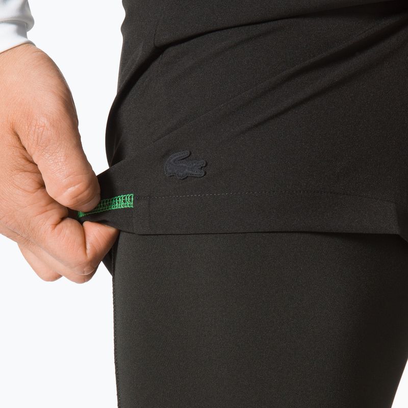 Férfi Lacoste tenisznadrág fekete GH1041.9AZ 5