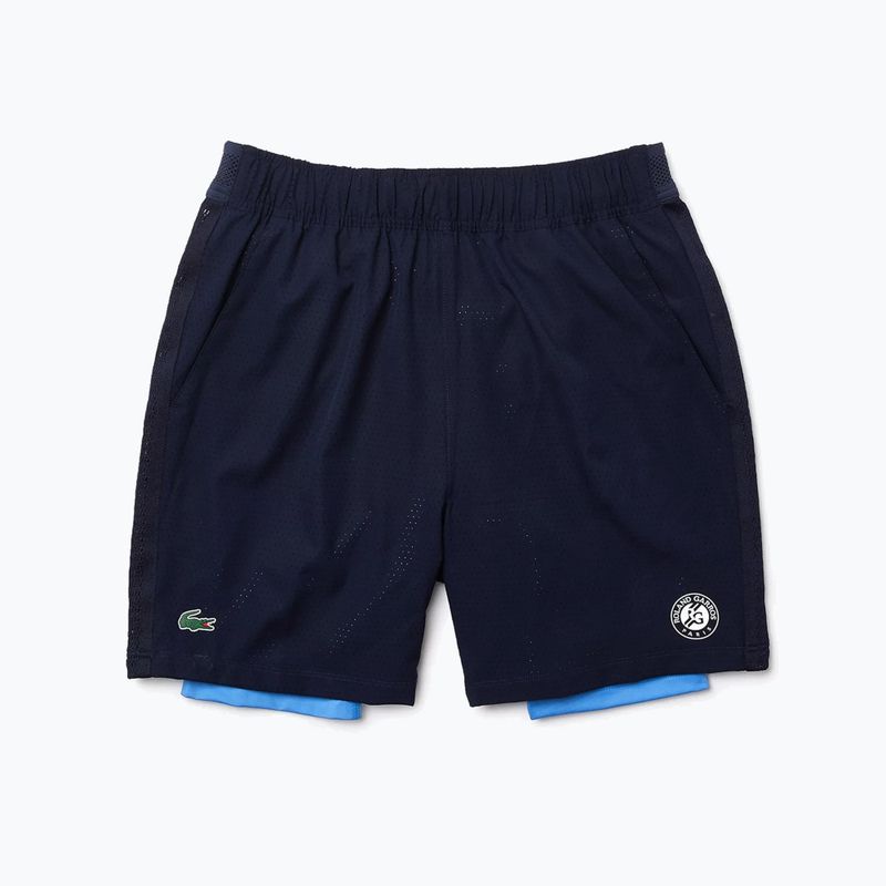 Férfi Lacoste tenisz rövidnadrág tengerészkék AYH GH0965 6