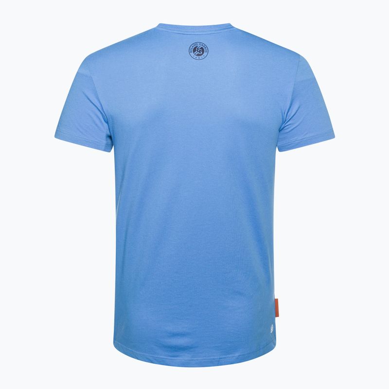 Férfi teniszpóló Lacoste kék TH0970 YD2 2