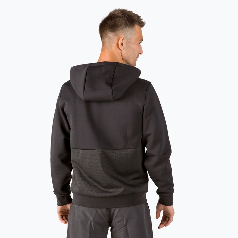 Férfi Lacoste SH9676 C31 kapucnis pulóver Fekete SH9676 3