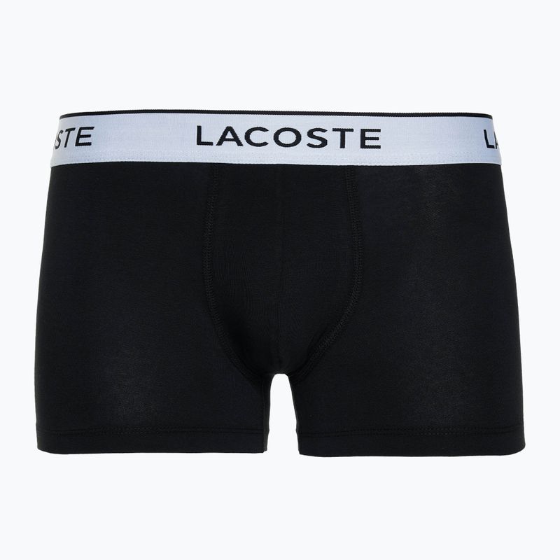 Lacoste férfi boxeralsó 5H8385 3 pár fekete 2