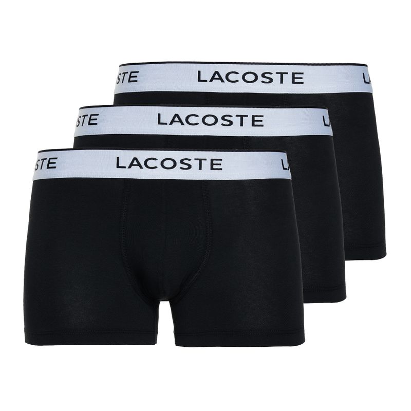 Lacoste férfi boxeralsó 5H8385 3 pár fekete 5