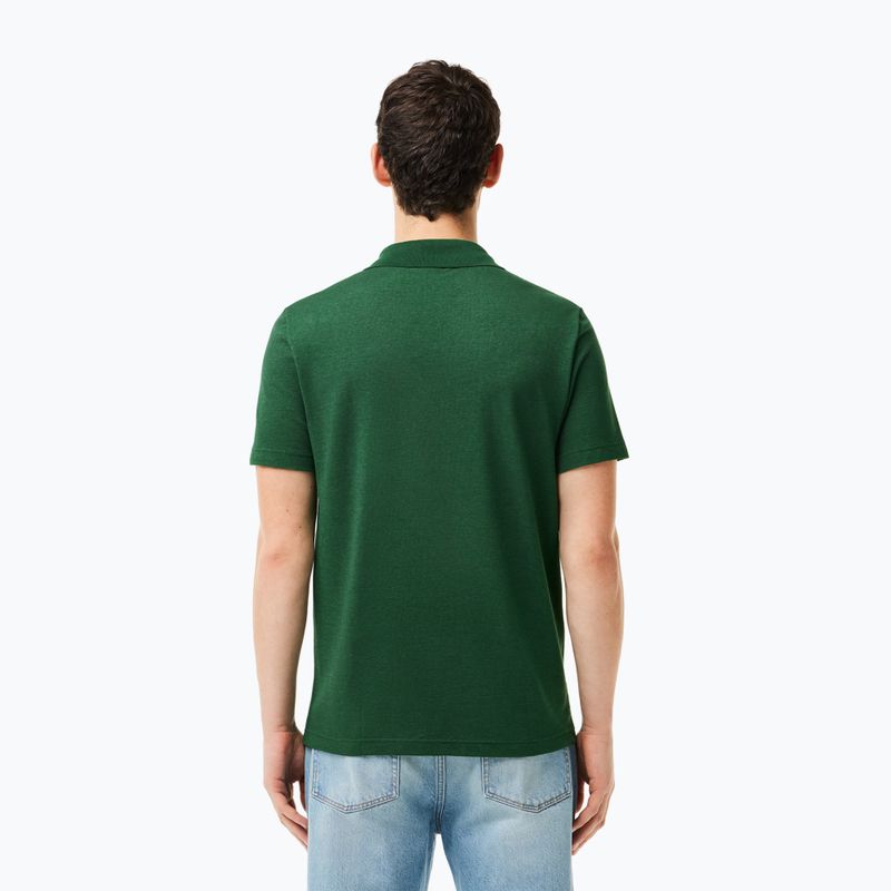 Férfi galléros póló Lacoste DH0783 green 2