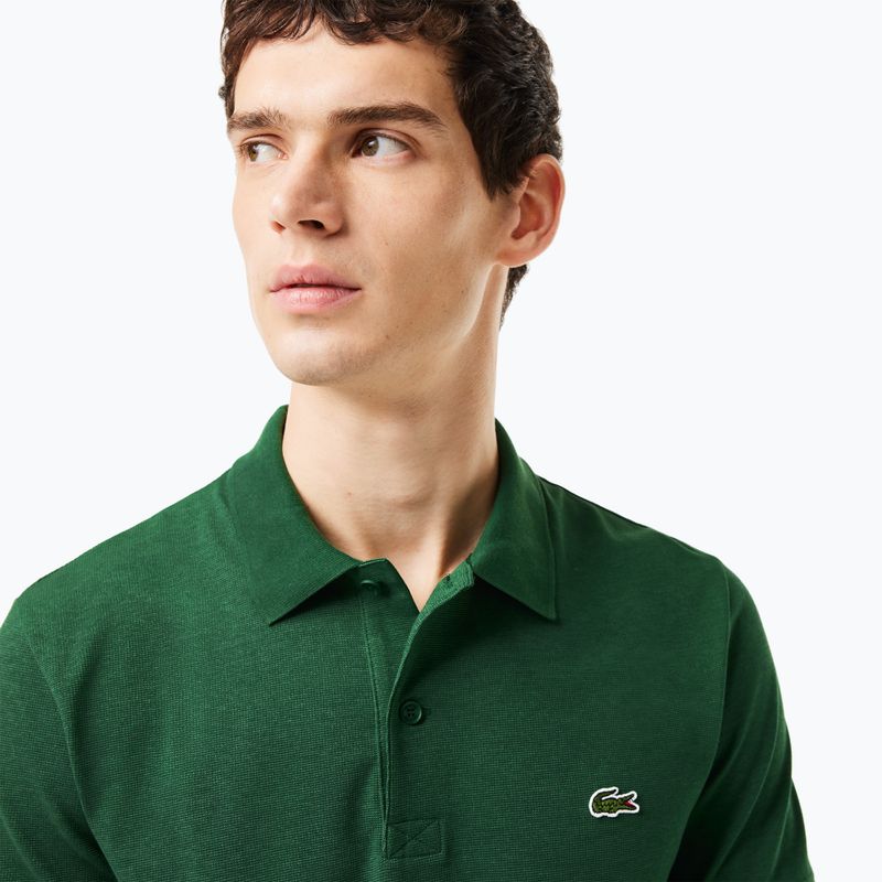 Férfi galléros póló Lacoste DH0783 green 3