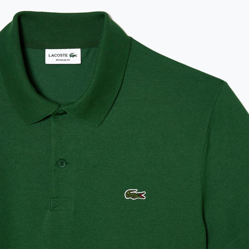 Férfi galléros póló Lacoste DH0783 green 5