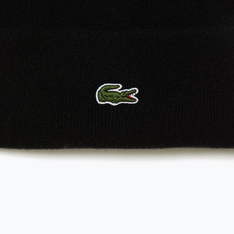 Lacoste téli sapka RB9825 fekete 2