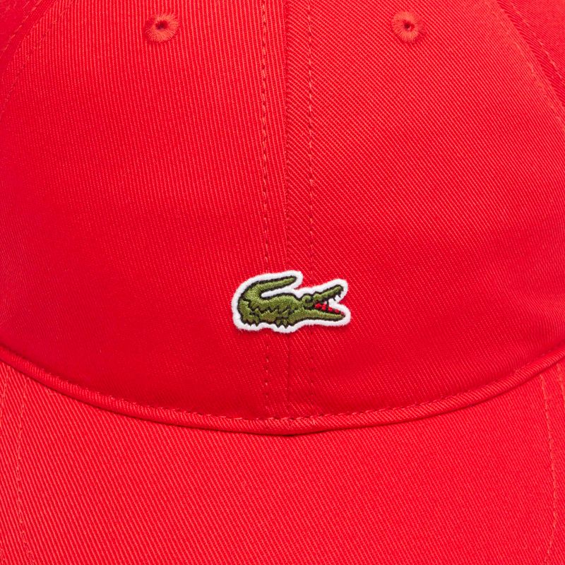 Lacoste baseball sapka RK0491 piros 4