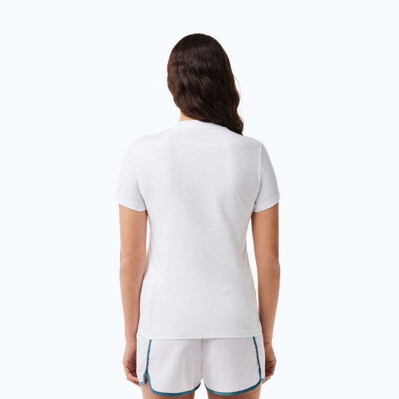 Lacoste női póló TF9246 fehér 2