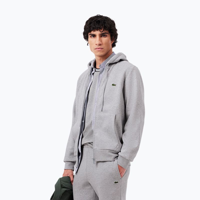 Lacoste férfi tréningruha WH2528 silver chine 4
