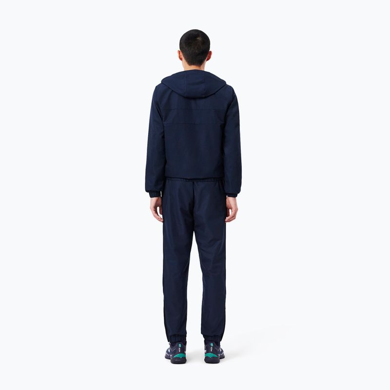 Férfi melegítő Lacoste WH2661 navy blue/navy blue/navy blue 2