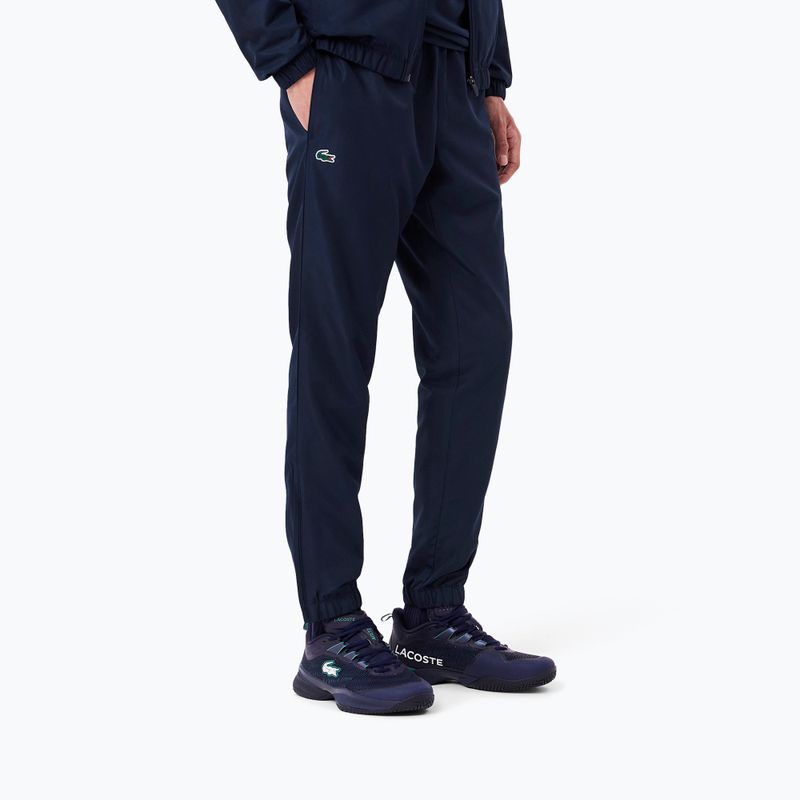 Férfi melegítő Lacoste WH2661 navy blue/navy blue/navy blue 5