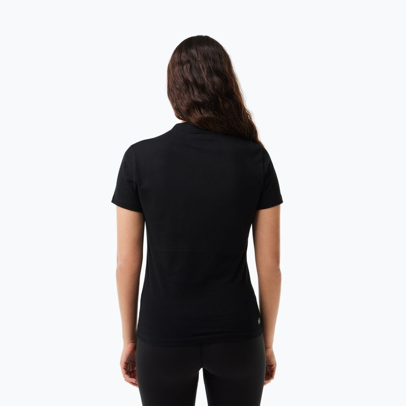 Lacoste női póló TF9246 fekete 2