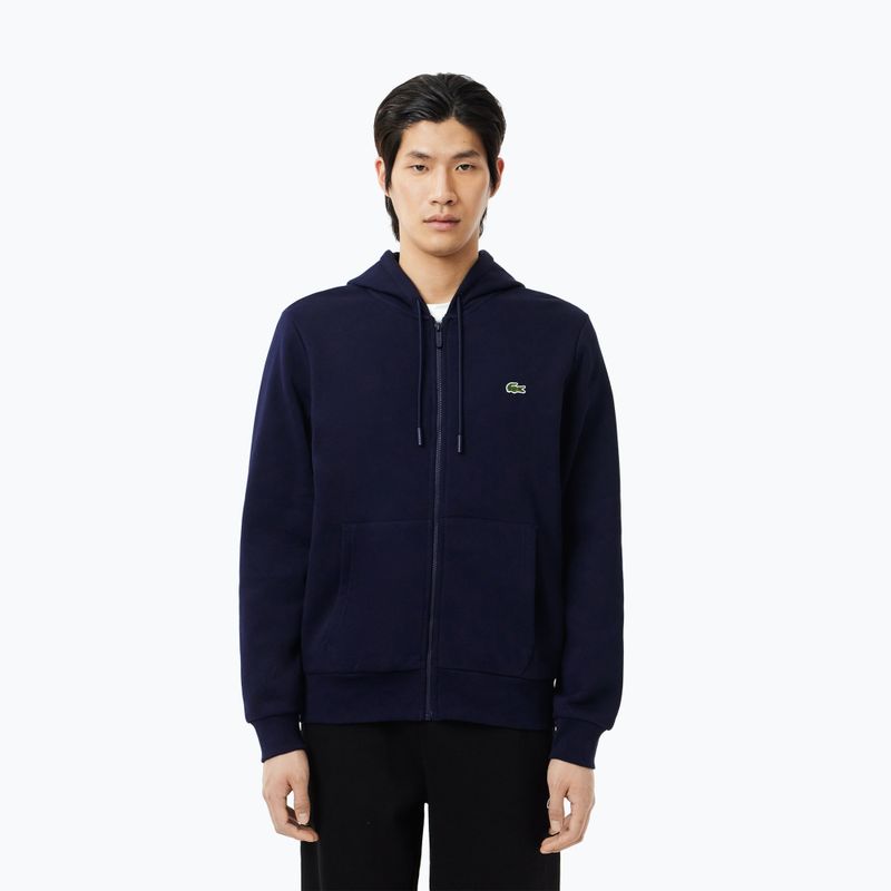 Férfi Lacoste SH9626 sötétkék melegítőfelső